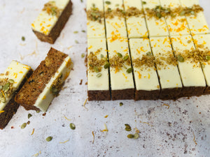 Carrot & Cream Cheese Traybake