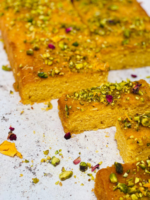 Orange & Pistachio - Low Gluten