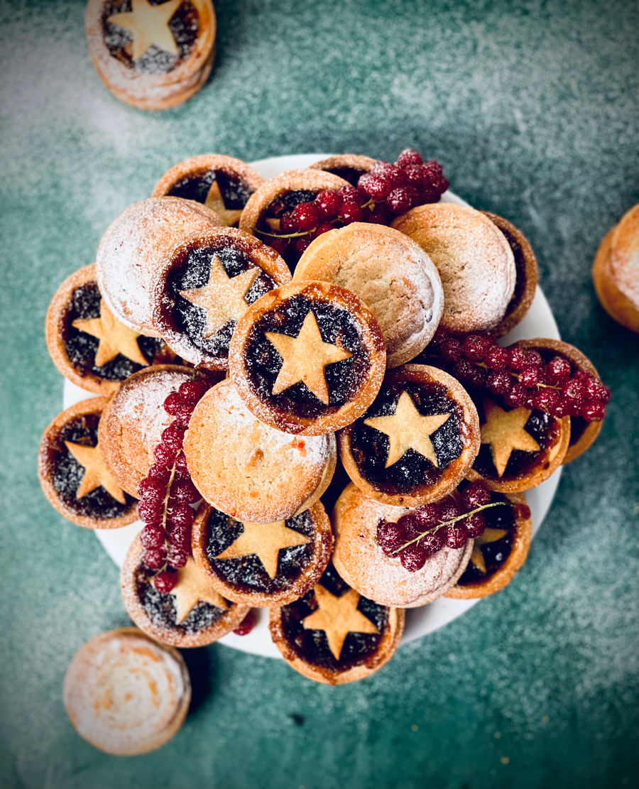 Mince Pies - Pastry Stars and Frangipane mix (1 x 32 pies)